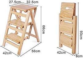 Maybe you would like to learn more about one of these? Step Stool Folding 3 Tier Wood Ladder Portable Step Ladder Chair Bench Seat Flower Stand Utility Home Kitchen Lx Kitchen Step Stool Wood Ladder Step Stool Diy