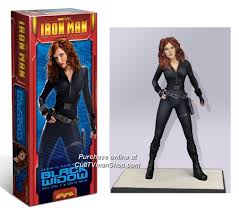 I wonder if marvel wanted this made public this far off from bw's may 1, 2020 release date? Black Widow From Iron Man 2 1 8 Scale From Moebius Models M