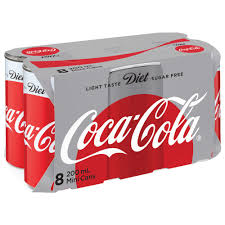 This is starting to resemble the coke bottles we know and love today. Diet Coca Cola Mini Cans 200ml 8 Pack Officeworks
