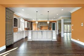 Pictures Of Kitchens Traditional Two Tone Kitchen Cabinets Kitchen 158 New Kitchen Interior Orange Kitchen Walls Two Tone Kitchen