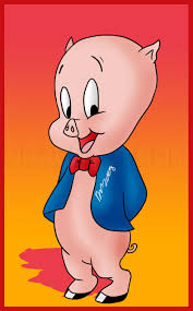 Outline the potato by drawing an irregular oval shape. How To Draw Porky Pig Step By Step Drawing Guide By Dawn Dragoart Com