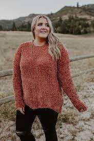Forever Autumn Sweater 2 Colors Plus Size Plus Size Fall Fashion Fall Sweaters Senior Photo Outfits