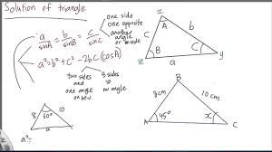 This ebook is a compilation of the math formulas that we highly recommend that you know for the gre. Spm Add Maths Form 4 Solution Of Triangle Youtube