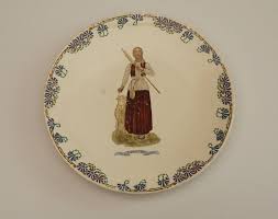 Antique French Joan Of Arc Ceramic Plate Commemorative Plate Etsy Antiques French Antiques Joan Of Arc