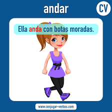 Verbo Andar Conjugacion Del Verbo Verbos Verbos En Espanol