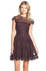 Bb Dakota Rhianna Open Back Lace Fit Flare Cocktail Dress Nordstrom Exclusive Nordstrom Pretty Outfits Fit And Flare Cocktail Dress Nordstrom Dresses