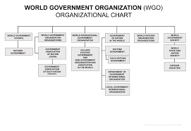 World Government Organization Organizational Chart By Jorge