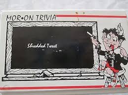 First of all, this quiz is just for fun, and the results don't really amount to anything. Moron Trivia Card Game A Unique Trivia Card Game Vintage Party Game 1695329277
