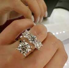 Fashion Atmosphere Zircon Women S Ring Combination Pair Wedding Ring Wedding Rings Engagement Diamond Engagement Rings Diamond Engagement