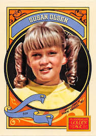 Susan Olsen trading Card (Actress, Cindy Brady, The Brady Bunch) 2014  Panini Golden Age #112