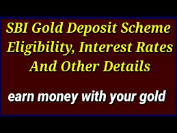 Gold Deposit Scheme Sbi Gold Deposit How To Earn Money With Gold Sbi Gold Interest In Sbi