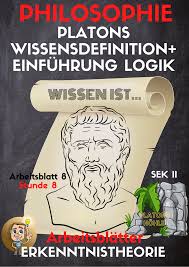Ein infiniter oder unendlicher regress liegt vor, wenn in einer logischen ableitung jede begründung immer wieder auf eine weitere begründung zurückgeführt wird und die argumentation dadurch niemals zu einem ende kommt. Kritik An Platon Einfuhrung In Die Logik Erkenntnistheorie Ab 8 Unterrichtsmaterial Im Fach Philosophie Philosophie Theorie Logik