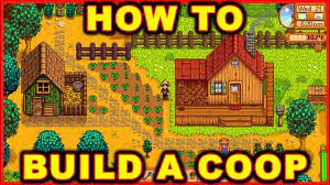 Stardew Valley: How to Build a Coop - YouTube