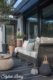 Loungebereich Auf Der Terrasse Mit Ebay Werbung Stylish Living Haus Deko Terrasse Wohnen