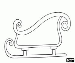 Ausmalbilder Weihnachtsgeschenke Schlitten Zum Ausdrucken