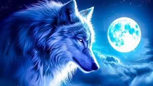 Blue moon wolf Images