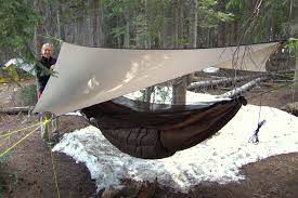 Patented footbox allows hammock to run straight out of the bottom of the bag and seal, or zip it up for use on the ground and insulating baffles keep your feet warm! Gear List Backpacking Hammock Forest High Use Zone Specialist