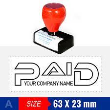 All of our rubber stamps are made in the usa (in ohio!) by skilled rubber stamp makers. Paid Stamp With Company Name Customised Pre Ink Paid Stamp Pre Ink Personalised Paid Stamp Paid Stamp With My Logo Paid Stamp With Our Company Logo