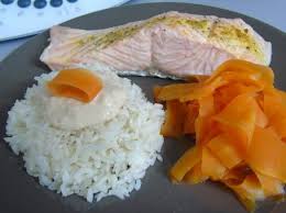 Saumon Vapeur Riz Tagliatelles De Carottes Recette Tagliatelle De Carotte Saumon Vapeur Tagliatelles