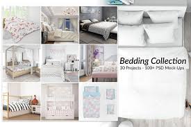 Download Free Bedding Mockup Bundle Bed Linens Mockups Bedroom Psd Free Download Product Psd Mockup Packaging For Bottle Psd Mockup Product