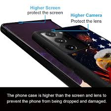 ZHEGAILIAN Capa compatível com Samsung Galaxy Note 20 Ultra, capa American  Eagle para Samsung Galaxy Note 20 Plus para meninos e homens, capa com  design padrão para Samsung Galaxy Note 20+ 6,9