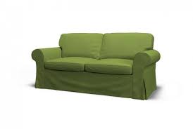 Ikea Ektorp Two Seat Sofa Slipcover Gaja Paris Green Slipcovered Sofa Ikea Sofa Covers Ikea Ektorp