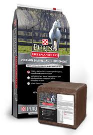 Vitamins have diverse jobs when it comes to keeping your horse's body functioning. Free Balance 12 12 Horse Mineral Supplement Purina
