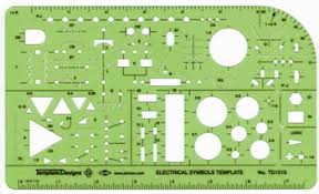 Our circuit diagram symbol library is schematic and includes many icons commonly used by engineers. Electrical Electronic Template Has Schematic Diagram Symbols
