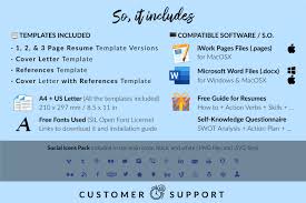 Cut short your search with these template websites. Modern Resume Template For Microsoft Word Apple Pages Iris Cooper By Templatesdesignco Thehungryjpeg Com