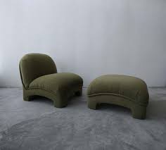 Postmodern Slipper Lounge Chair And Ottoman In 2020 Chair And Ottoman Chair Reupholster Chair Dining