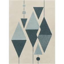 Get it as soon as wed, jan 20. Well Woven Mystic Scarlett Mid Century Modern Geometric Blue 7 Ft 10 In X 9 Ft 10 In Area Rug Mc 324 7 The Home Depot