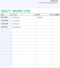 Free printable daily log sheets. 2 Easy To Use Daily Work Log Templates Free Download