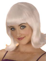 White Bob Wig
