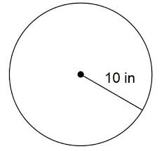 Find the circumference of a circle when given either the radius or diameter. Area And Circumference Of A Circle Baamboozle