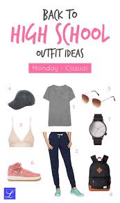 Full button down collared shirts gives you professional look. High School Outfits 5 Ideas That Are Cute Cool And Smart