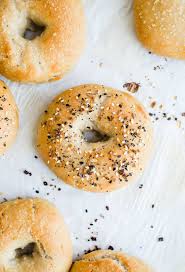 Healthy grain free, gluten free, nut free, yeast free and dairy free bagels made with tapioca flour and cassava flour. Gluten Free Bagels Vegan Salted Plains