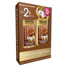 And coconut oil is no exception. Suave Professionals Coconut Oil Shampoo And Conditioner 2 Pk Shop Shampoo Conditioner At H E B