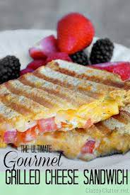 The Ultimate Gourmet Grilled Cheese Panini Classy Clutter Gourmet Grilled Cheese Food Recipes