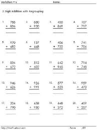 3 Digit Addition Worksheets For Teaching Advanced Math To Students Addition Worksheets 4th Grade Math Worksheets 2nd Grade Math Worksheets