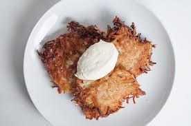 Jewish cuisine includes a lot of root vegetables, dairy products, fried foods, apples, honey, and, for certain. How To Make Crispy Delicious Latkes Jewish Potato Pancakes Traditional For Hanukkah Recipe Herbivoracious Vegetarian Recipe Blog Easy Vegetarian Recipes Vegetarian Cookbook Kosher Recipes Meatless Recipes