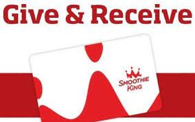 Nothing is sweeter than a #sweetestday gift card giveaway! Smoothie King Gift Card