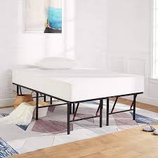 Living room, bedroom, dining room, patio Buy Amazon Basics Foldable 18 Metal Platform Bed Frame With Tool Free Assembly No Box Spring Needed Full Online In Indonesia B07rcmx761