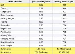 The butterworth to bangkok train has been yes , as ktmb will no longer allow rtrs to run in malaysia with the ets. Jadual Ets Tiket Online Harga Dari Ktm Padang Besar Kl