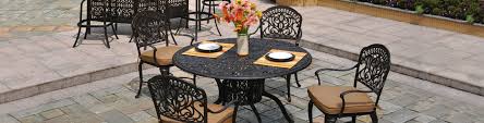 Outsunny 4 pcs aluminum rattan outdoor sofa set conservatory furniture tea table. Cast Aluminum Furniture Today S Patio