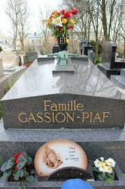 Edith Piaf S Grave Cimitiere Du Pere Lachaise Paris Edith Piaf Pere Lachaise Paris