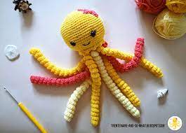 trentenaire and so what pieuvre caline au crochet en 2021 doudou elephant poulpe coloriage de voitures foudre mcqueen