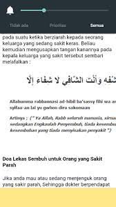Kumpulan Doa Mohon Sembuh Dari Sakit For Android Apk Download