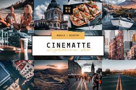 Free ios and android app with our presets available! 4 Cinematic Lightroom Presets Pack 3861371