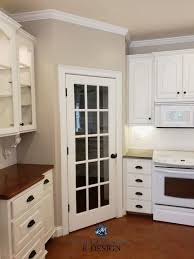Benjamin Moore Revere Pewter Cloud White Kitchen Red Toned Wood Floor Kylie M Interiors Ede Revere Pewter Kitchen Revere Pewter Revere Pewter Benjamin Moore
