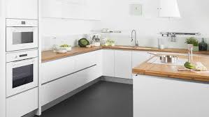 Inspiration Cuisine Four Blanc Meuble Blanc Plan De Travail En Bois Cuisine Darty Inspiration Cuisine Cuisine Moderne Blanche